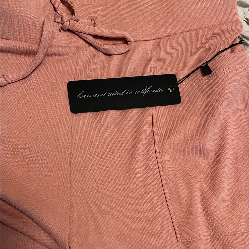 L J femme/Women's Peach Straight Leg Lounge Pants Size S - Picture 5 of 5